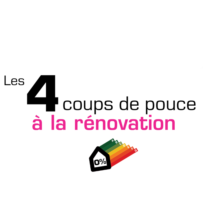 Les 4 coups de pouce à  la rénovation